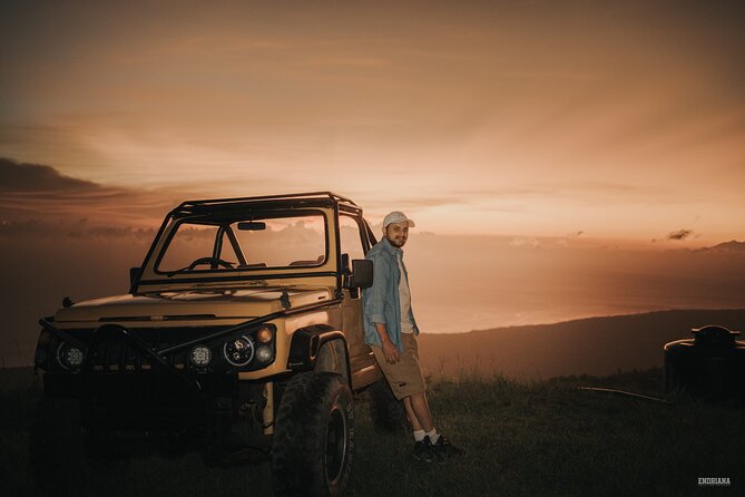 Mount Batur Jeep Sunset - All Inclusive Tour - The sunset viewpoint and the quieter timing