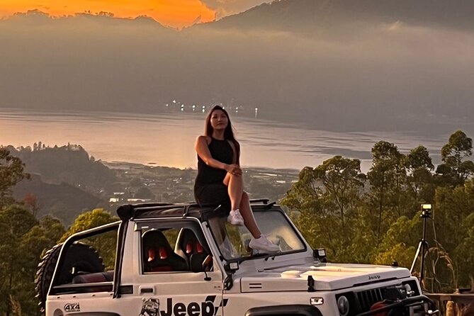 Mount Batur Jeep Tour and Hot Spring - The 4WD climb to Mount Batur