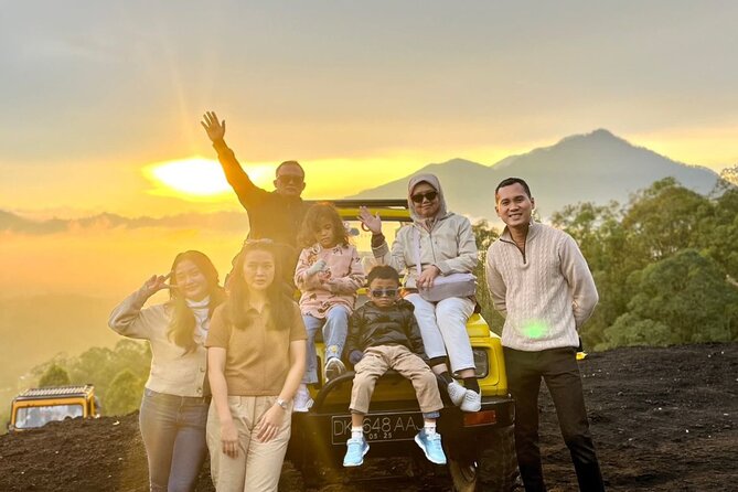 Mount Batur Sunrise Jeep Tour with Hot Springs and Waterfall - Transport, pickup, and the value of a private group