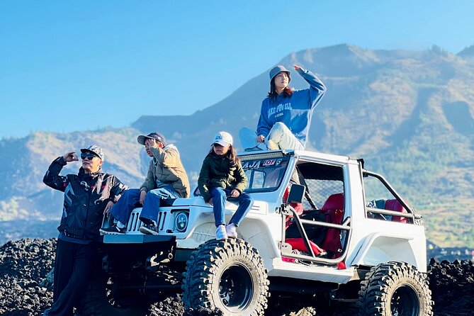 Mount Batur Sunrise Jeep Tour with Optional Activities - Black Lava and the volcano’s rough side