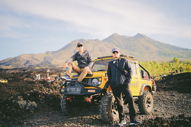 Mount Batur Sunrise Jeep With Black Lava - The 4WD Ride Up Mount Batur