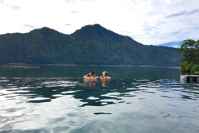 Mount Batur Sunrise Trekking & Natural Hot Spring - All Inclusive - Soaking at Batur Natural Hot Spring