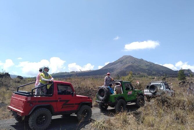 Mt Batur Sunrise 4WD Jeep Tours - Black lava fields and the rougher side of Kintamani