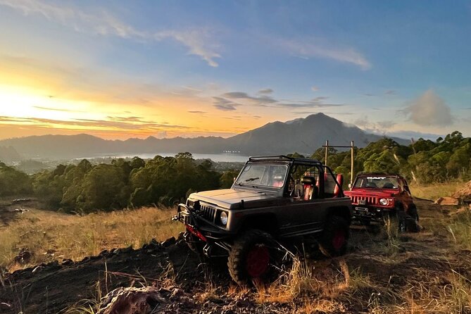Mt Batur Sunrise Jeep With Breakfast - All Inclusive - Reaching Mt Batur before dawn by Jeep