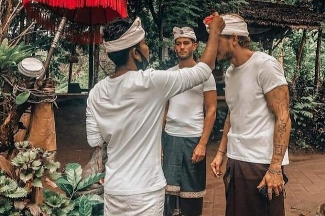 natural holy waterfalls healing tour. - What Melukat Means at Beji Griya Waterfall