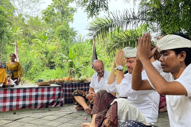 natural holy waterfalls healing tour. - Lunch Above the Tegalalang Rice Terrace