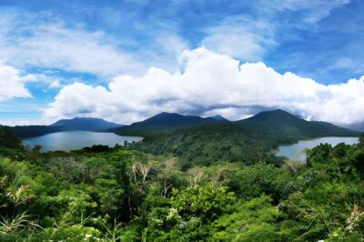 North Bali Tour – Visiting Rice Terrace, Lake, Waterfall, Temple and Hot Spring