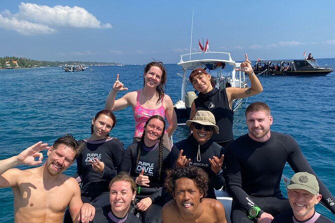 Nusa Penida 3 Fun Dives Boat Trip (For Certified Divers) - Equipment, lunch, and the practical inclusions