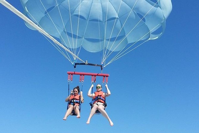 Parasailing Adventure watersport all include - What the Tanjung Benoa setting adds
