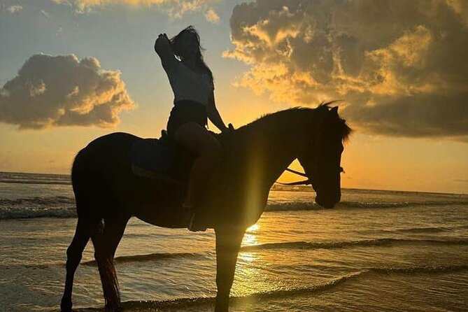Private Bali Horse riding at saba beach - Sunset, photographs, and the best time to ride