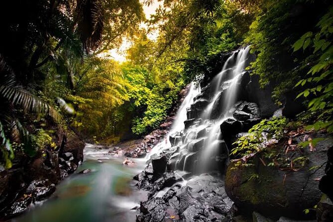 Private Day Tour To Waterfalls And Ubud Sightseeing - Tibumana Waterfall for a calmer pause