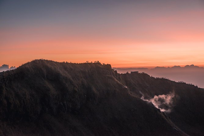 Private Mount batur Hiking and Natural Hot Springs - Reaching the summit before sunrise