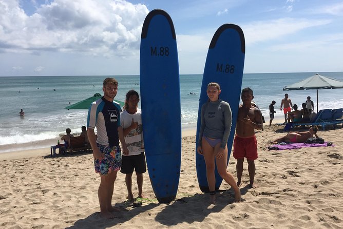 Private surf lesson - Kuta timing and the possible sunset