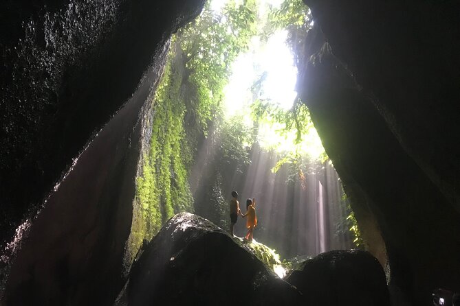 Private Tour : Bali Best Waterfalls, Temples and Monkey Forest - Tukad Cepung, a waterfall inside the rock
