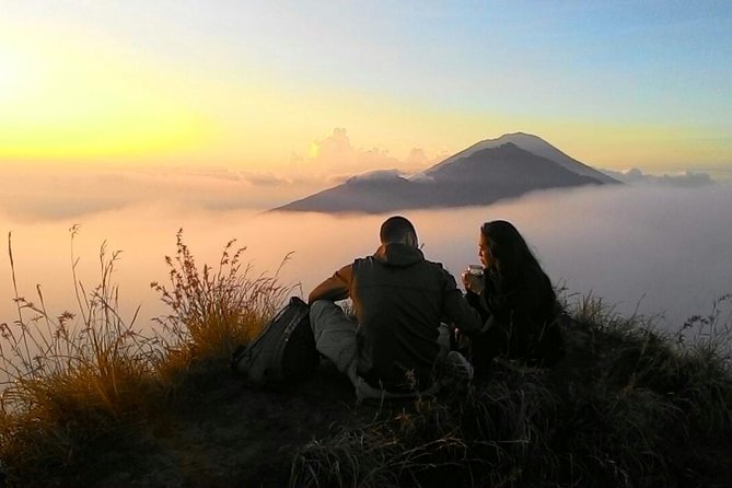Private Tour Mount Batur Sunrise Trekking and Natural Hot Spring - Sunrise from Mount Batur at 1,717 meters