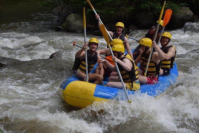 Private Tour Rafting Uluwatu Kecak Dance Sunset and Dinner in Jimbaran Bay - Buffet lunch after the river