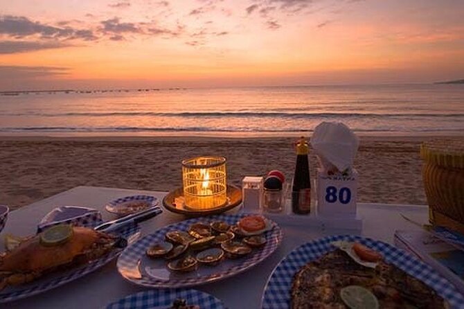 Private Tour Uluwatu Sunset Kecak Dance and Dinner at Jimbaran - Jimbaran Bay and the seafood finish