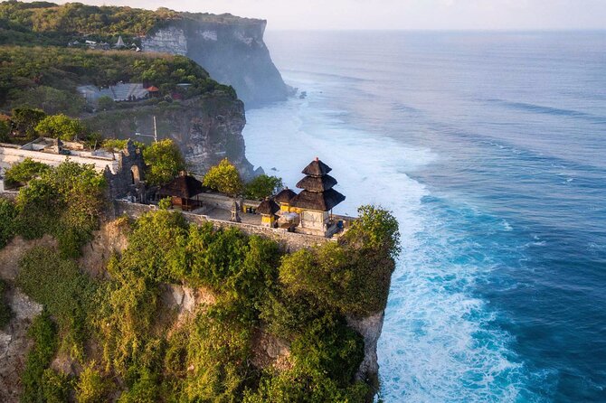 Private Tour Uluwatu Sunset Kecak Dance and Dinner at Jimbaran - Uluwatu Temple above the Indian Ocean
