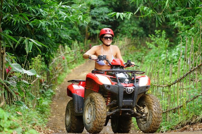 Quad Bike Ride and Snorkeling at Blue Lagoon Beach All-inclusive - The road to Padangbai
