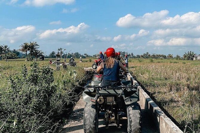 Quadbike Adventure with Tunnel and Waterfall Tour in Bali - Lunch, showers, lockers, and the useful extras