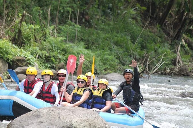 Rafting Swing Monkey Forest And Waterfall Tour All Inclusive - What This Seven-Hour Bali Day Looks Like