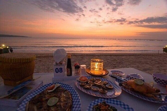 Romantic Seafood Dinner at Jimbaran Beach Bali include Sunset - Key points to know before booking