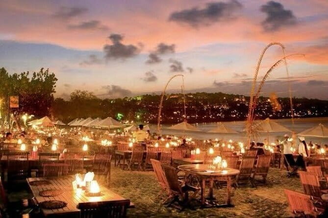 Romantic Seafood Dinner at Jimbaran Beach Bali include Sunset - Private dining, group size, and service