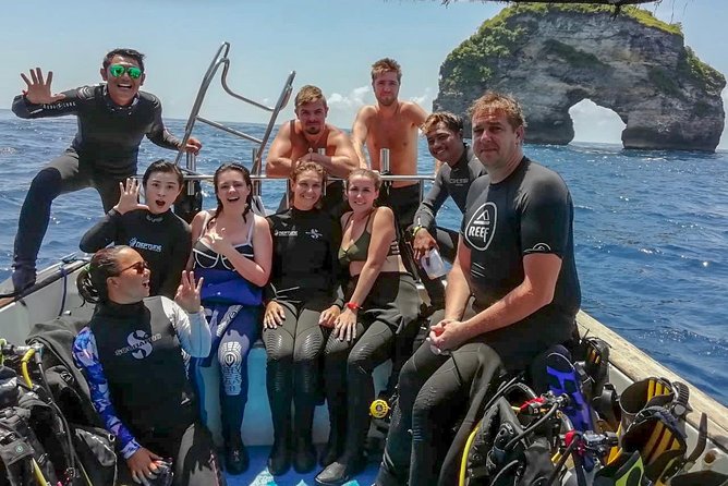 Scuba Diving in Nusa Penida - Manta Point - The speedboat crossing to Nusa Penida
