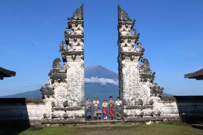 See The Gate of Heaven at Lempuyang Temple in Bali - Asah Hill and the coast from above
