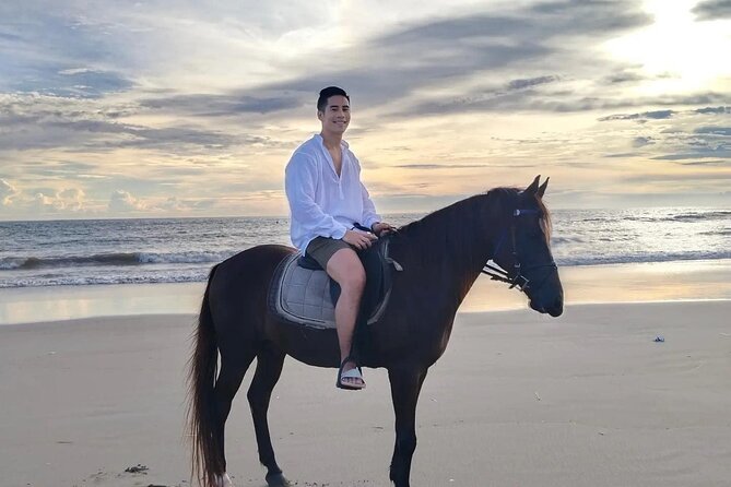 Seminyak Horse back riding In the beach - Choosing the right horse for a first ride