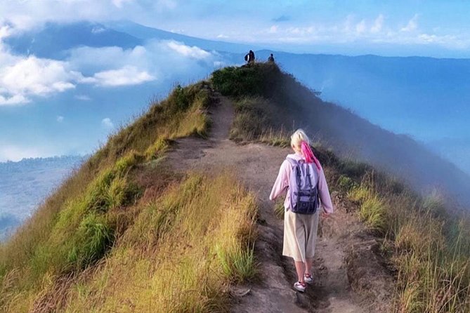 Small Group Mount Batur Sunrise Hike - Waiting for sunrise above the crater