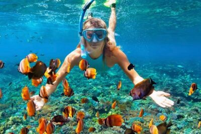Snorkeling At Blue lagoon And Hidden waterfall