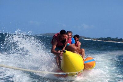 South Bali Tour: Watersport, GWK, Uluwatu Sunset, and Kecak Dance