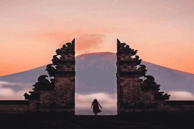 Sunrise At The Gate Of Heaven Lempuyang Bali