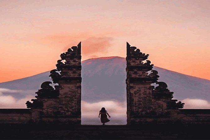 Sunrise At The Gate Of Heaven Lempuyang Bali - Lempuyang Temple and the morning light