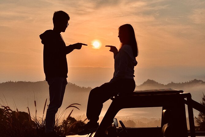 Sunrise Jeep Tour Mount Batur Kintamani Bali - Photo help from drivers who know the stops
