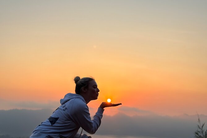 Sunrise / Sunset Jeep Tour Mt. Batur Kintamani & Hot Spring - Black lava and black sand at 7:00 am