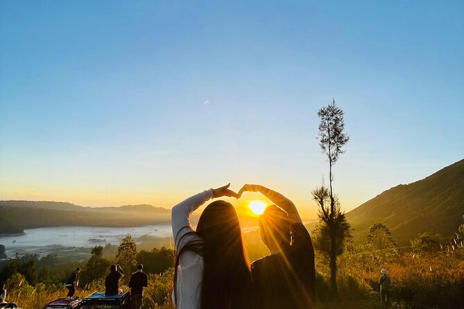 Sunrise / Sunset Jeep Tour Mt. Batur Kintamani & Hot Spring - 10:00 am return to Batur Geopark Adventure