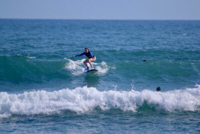 Surfing Lesson at Batu Bolong Beach in Canggu