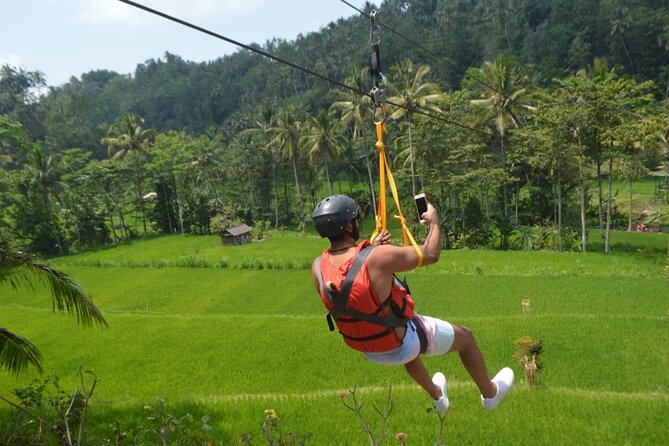 Telaga Waja River Rafting Bali & Zipline (Less Stairs) - On the River: Grade II and III Rapds