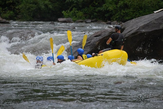 Telaga Waja River White-Water Rafting with Buffet Lunch - Buffet lunch in the rice fields