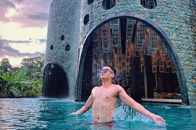Tlaga Singha Infinity Pool, Jungle swing & Rice Terrace Trip - Tegalalang Rice Terrace: a short, scenic opening