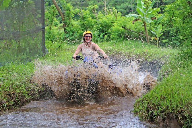 Ubud ATV Quad Bike and Snorkeling at Blue Lagoon Beach - What the ATV ride is like for different ability levels