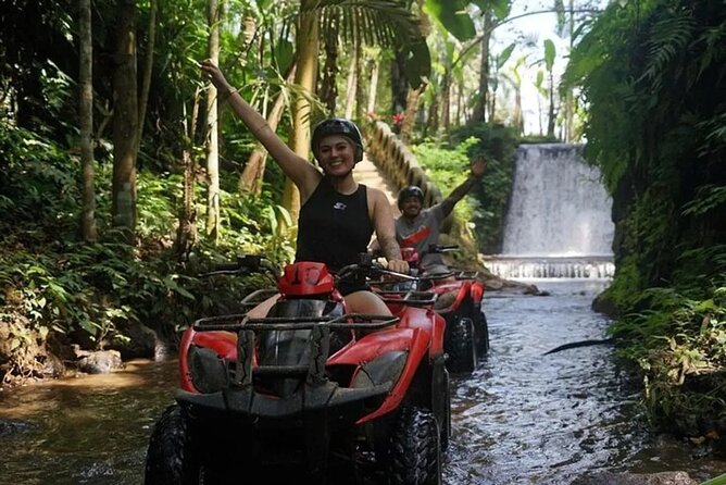 Ubud: ATV Quad Bike, Jungle, Waterfall, Tunnel and Rafting Trip - Two Bali adventures in one long day