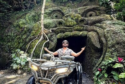 ATV Quad Bike, Jungle, Waterfall, Tunnel and Rafting Trip