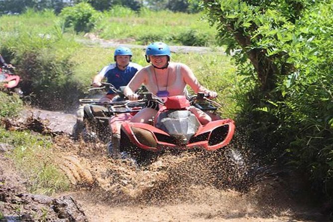 Ubud ATV Quad Bike, Monkey Forest and Rice Terrace - The waterfall and the confusing final stop