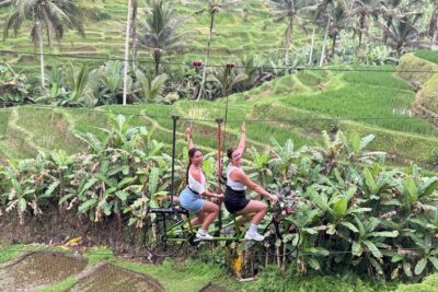 ATV Rafting + Zipline, Swing, Sky Bike in Bali Rice Terrace
