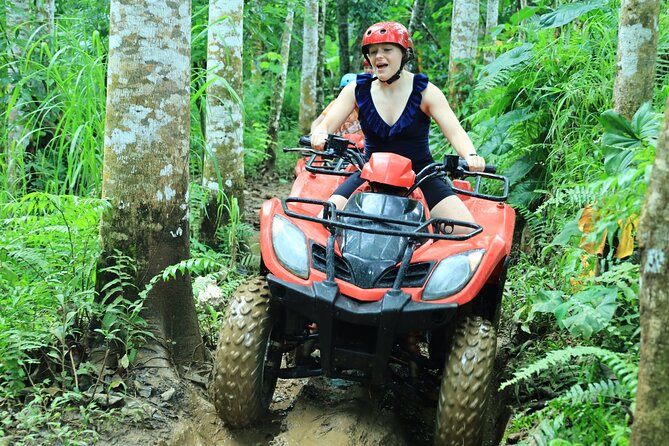 Ubud ATV Ride through River Jungle Rice Fields Puddles - Puddles, rivers, and the part where you get dirty