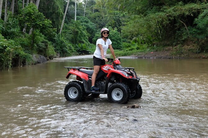 Ubud ATV Ride with Waterfall, Dragon Cave & Lunch – 2 Hours - Single ATV or tandem quad bike?
