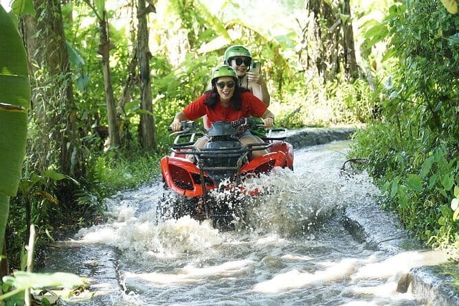 Ubud ATV Ride with Waterfall, Dragon Cave & Lunch – 2 Hours - Starting at ATV Green Bali Adventure
